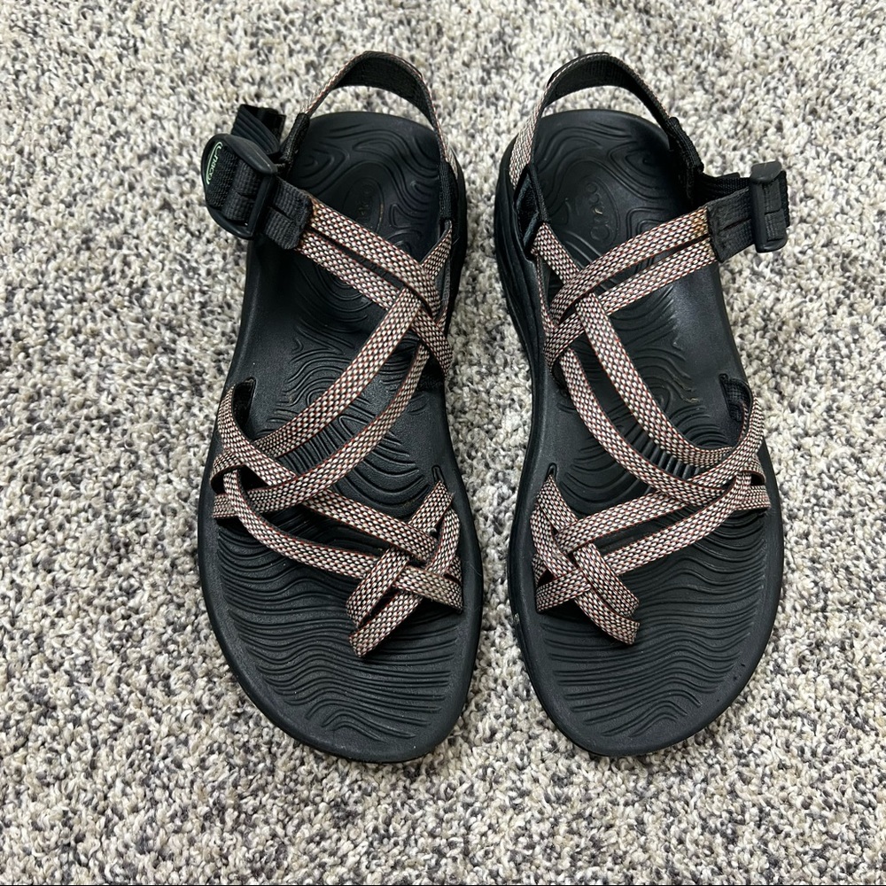 Chaco Black and Brown Sandals